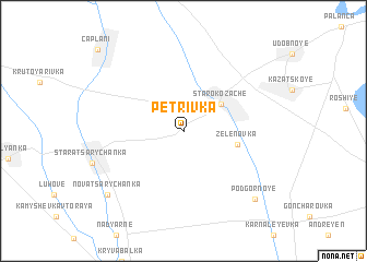 map of Petrivka