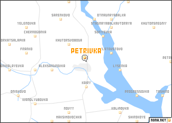 map of Petrivka