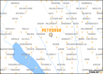 map of Petroasa