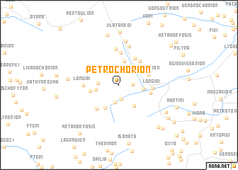 map of Petrochórion