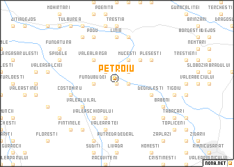 map of Petroiu