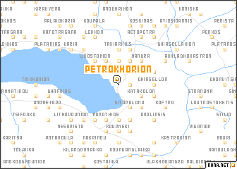 map of Petrokhórion