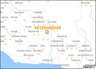 map of Petrokhórion