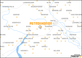 map of Petrokhórion