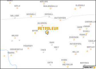 map of Petroleum