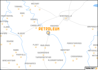 map of Petroleum