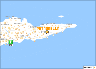 map of Petronella