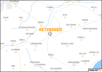 map of Petrophani