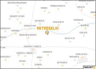 map of Petroselki