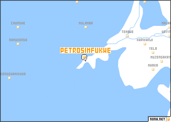 map of Petro Simfukwe
