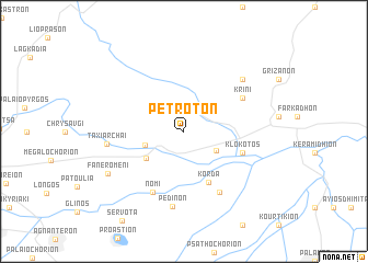 map of Petrotón