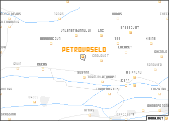 map of Petrovaselo