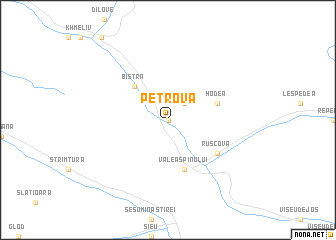 map of Petrova