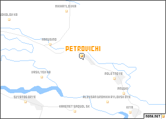 map of Petrovichi