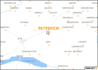 map of Petrovichi