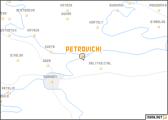 map of Petrovichi
