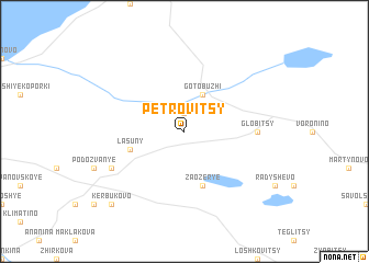 map of Petrovitsy