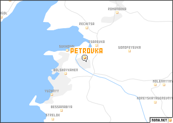 map of Petrovka