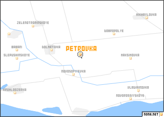 map of Petrovka