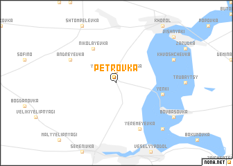 map of Petrovka