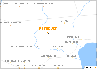 map of Petrovka