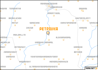 map of Petrovka