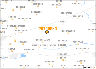 map of Petrovka