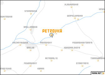 map of Petrovka