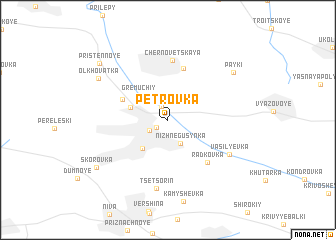 map of Petrovka