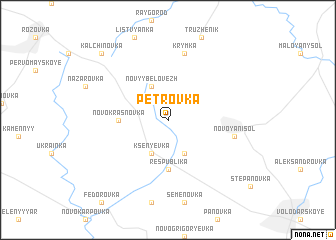 map of Petrovka