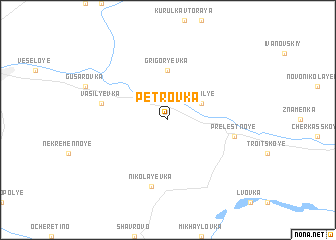 map of Petrovka