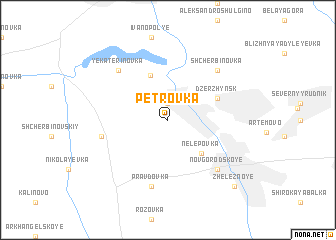 map of Petrovka