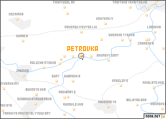 map of Petrovka