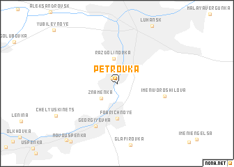 map of Petrovka