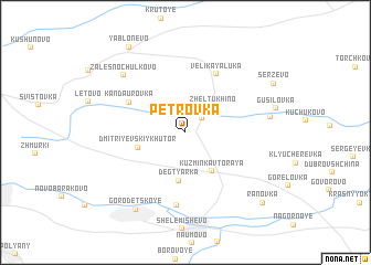 map of Petrovka