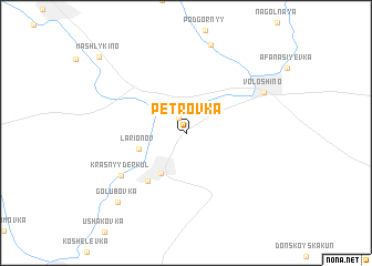 map of Petrovka