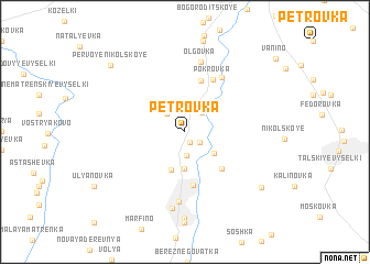 map of Petrovka