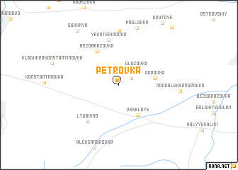 map of Petrovka