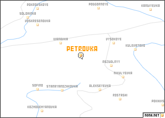 map of Petrovka