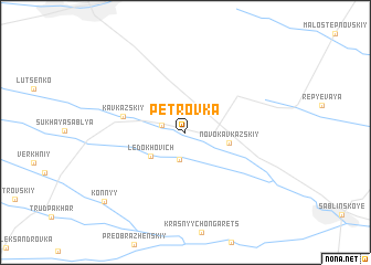 map of Petrovka