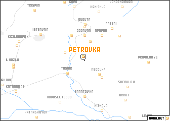 map of Petrovka