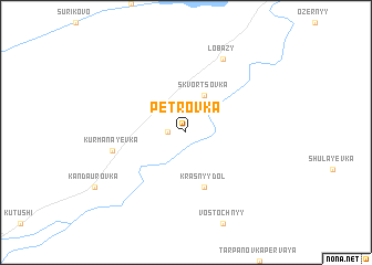 map of Petrovka