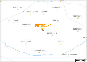 map of Petrovka