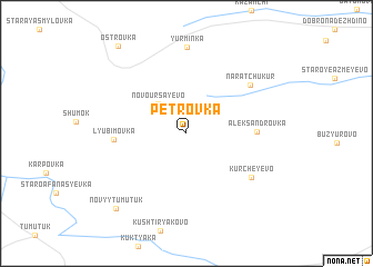 map of Petrovka