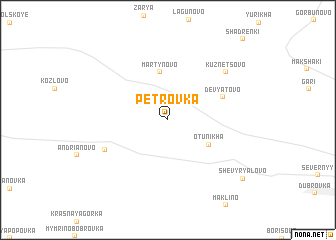 map of Petrovka