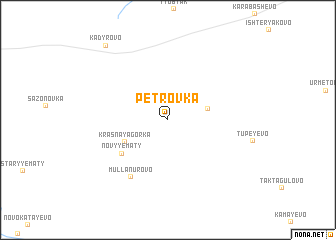 map of Petrovka