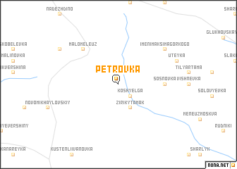 map of Petrovka