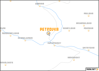 map of Petrovka