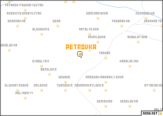 map of Petrovka