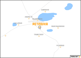 map of Petrovka